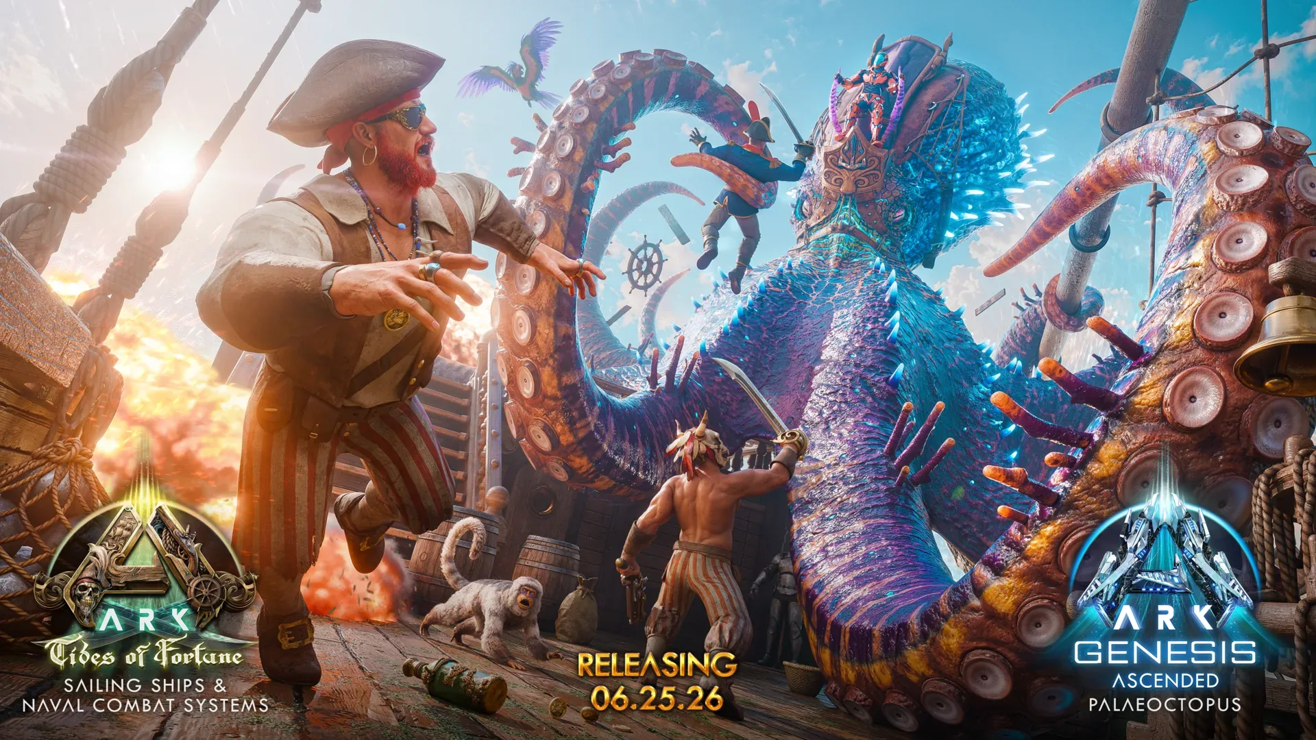 Genesis Ascended Part 1 Sets Sail June 25 – Kraken Incoming